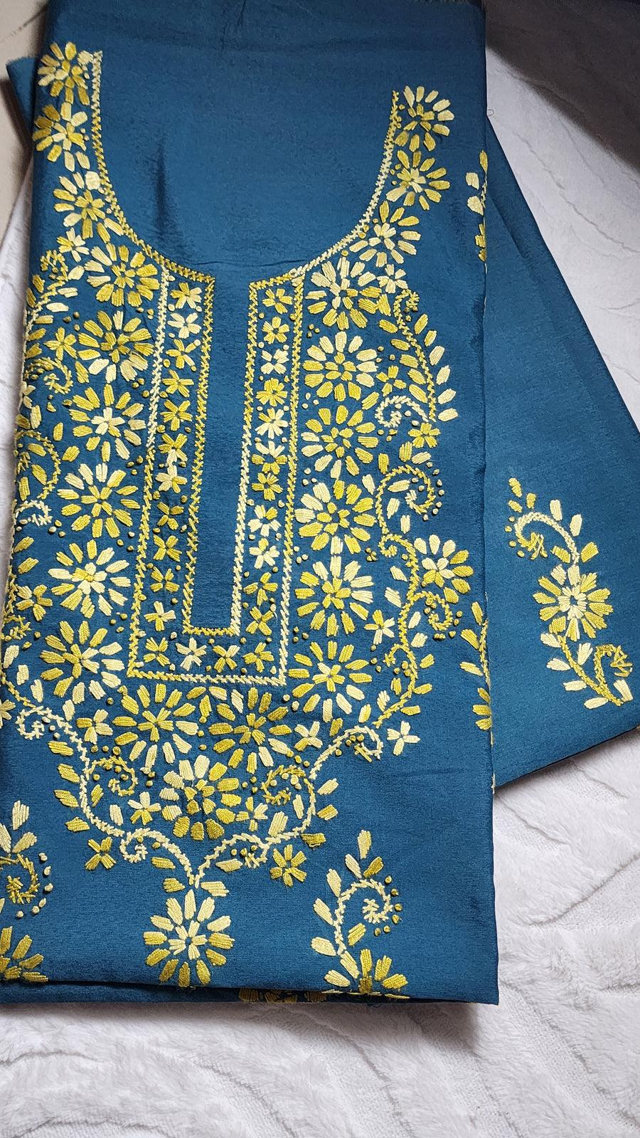 2 piece cotton karandi Dupatta and Shirt