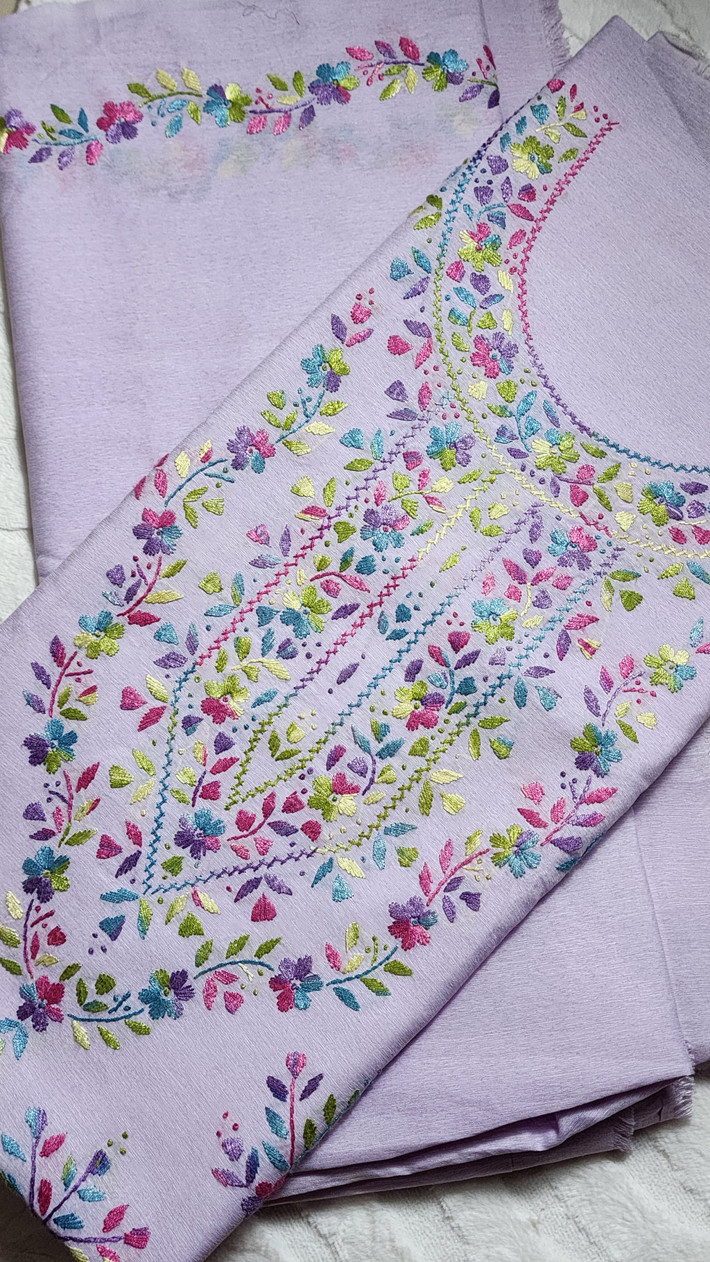 2 piece cotton karandi Dupatta and Shirt