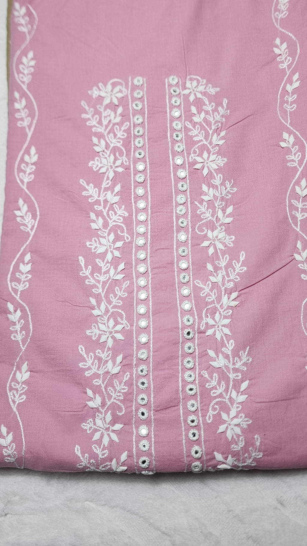 Lawn 2 piece with Aari and Applique work