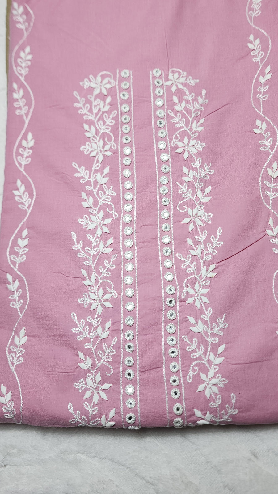 Lawn 2 piece with Aari and Applique work