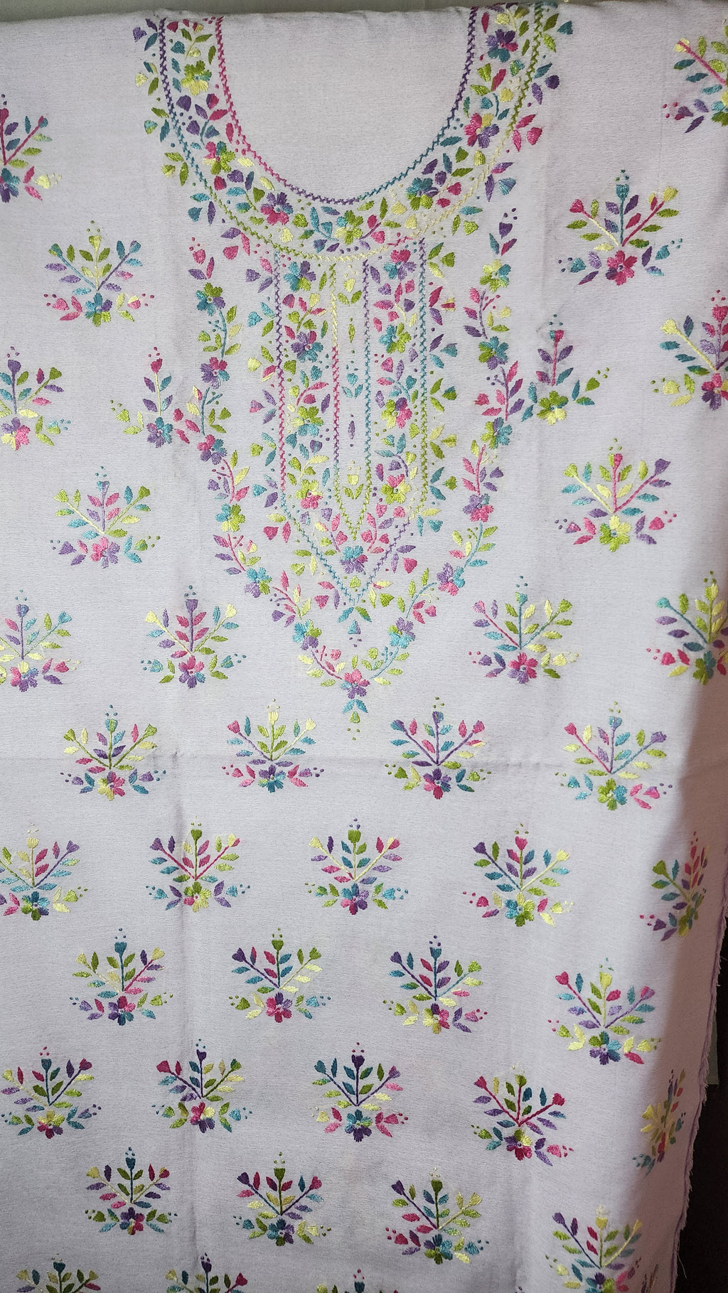 2 piece cotton karandi Dupatta and Shirt