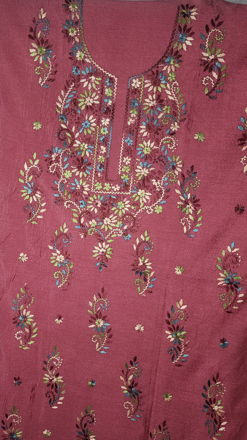 2 piece cotton karandi Dupatta and Shirt