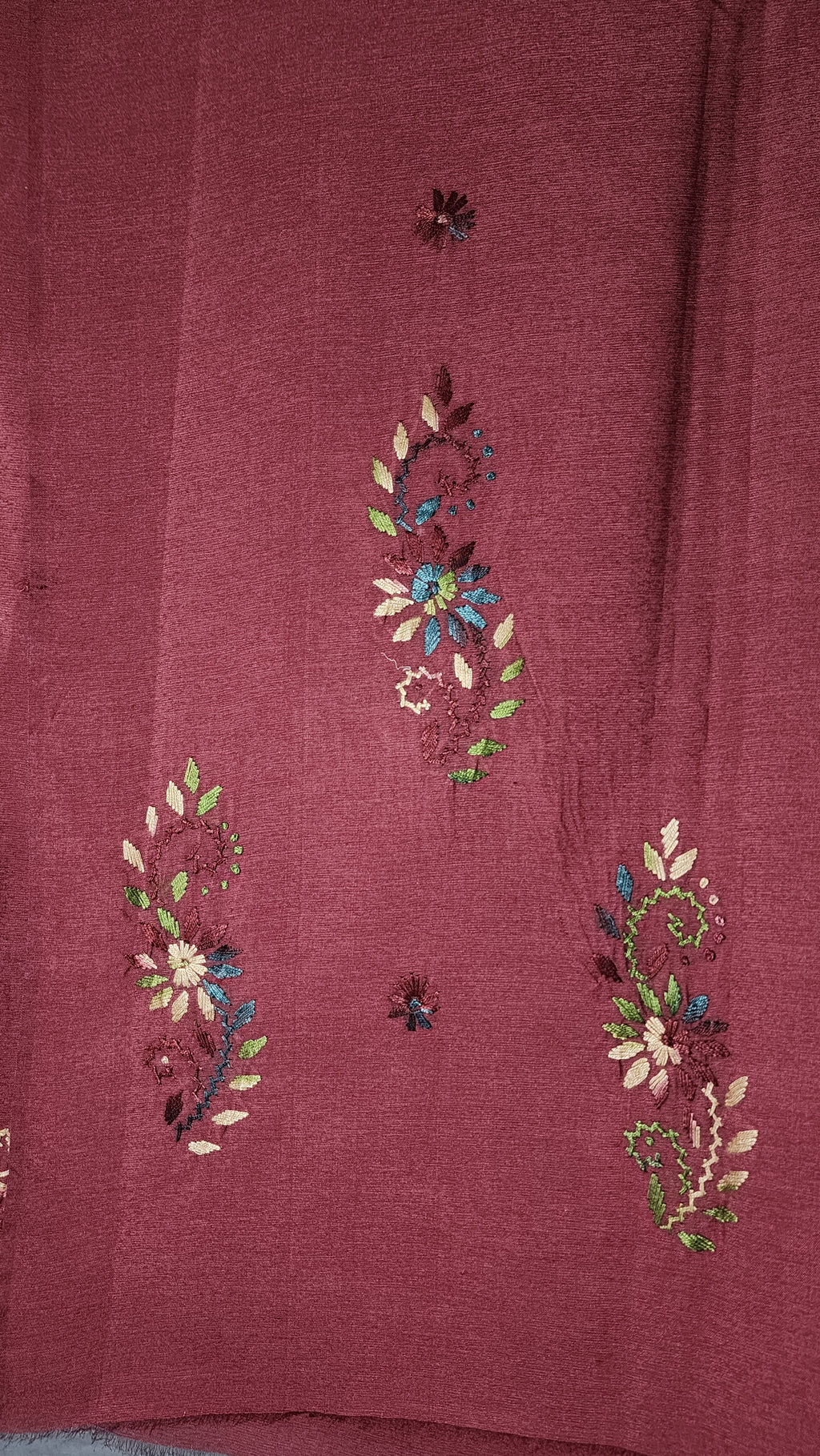 2 piece cotton karandi Dupatta and Shirt