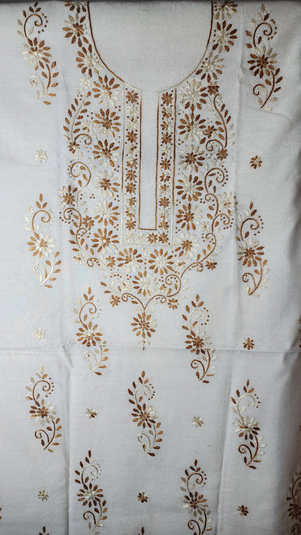 2 piece cotton karandi Dupatta and Shirt